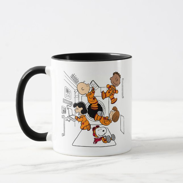 Mug ESPACE | Bande d'arachides dans l'espace (Gauche)