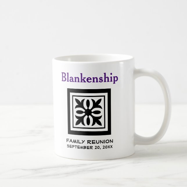 Mug Espace réservé C de la table de réunion de famille (Droite)