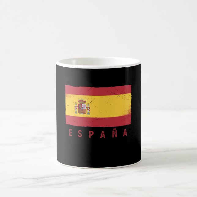 Mug Espagne Drapeau espagnol Espagne Football-cadeau V (Centre)