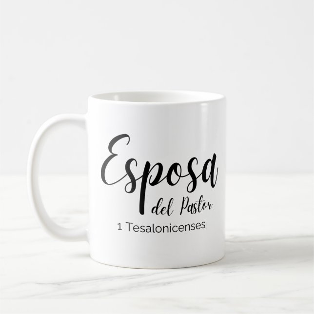 Mug espagnol de la femme du pasteur (Gauche)