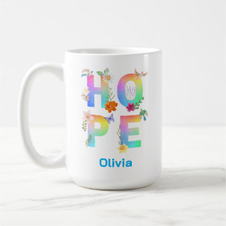 Mug Espérer Motivation artistique positive Inspiration