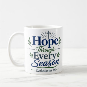 Mug Espoir à travers chaque saison Citation d'espoir s