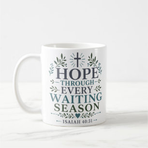 Mug Espoir à travers chaque saison d'attente Inspirant
