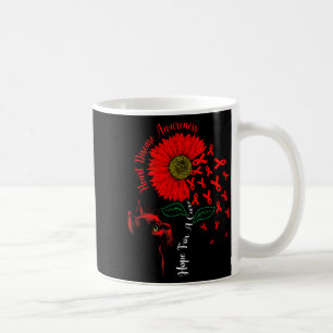Mug Espoir de guérison Tournesol Chat noir Maladie car