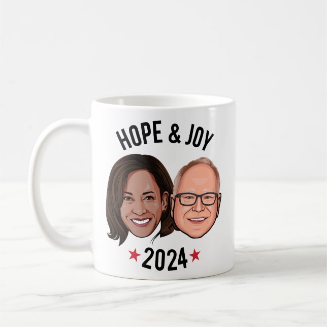 Mug Espoir et joie - Harris Walz (Gauche)