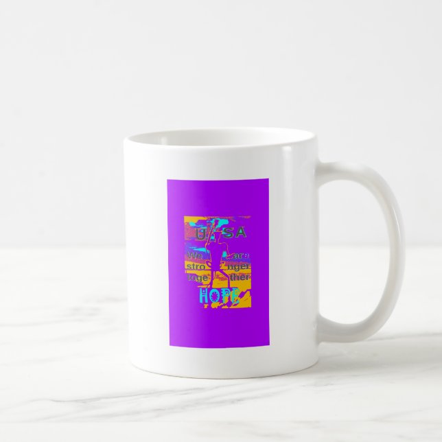 Mug Espoir psychédélique aux Etats-Unis : Neon Unity A (Droite)