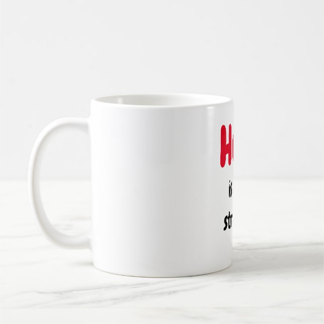 Mug Espoir stratégie muette (Gauche)