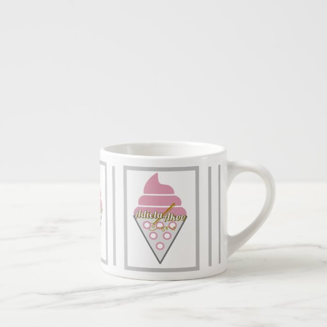 Mug Espresso à la Crème Glacée Irrésistible par Ad (Droite)