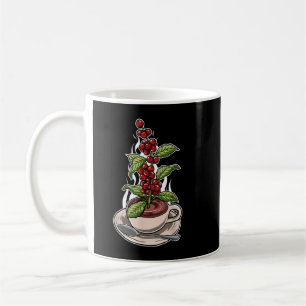 Mug Espresso Barista Café Plante Lover café
