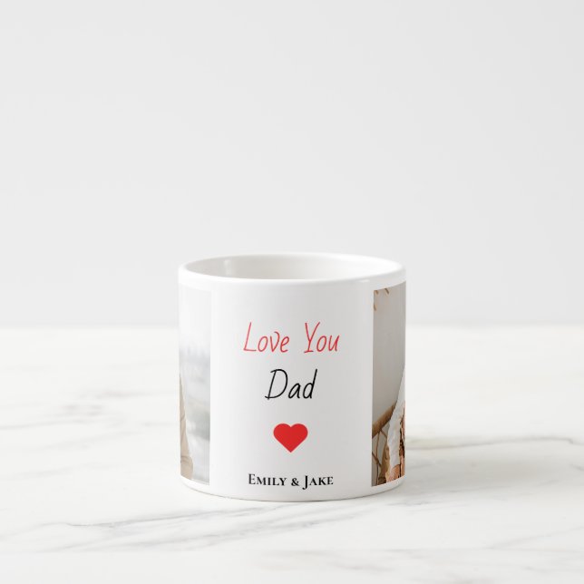 Mug Espresso personnalisé | Cadeau de la fête du P (Devant)