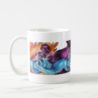 Mug Esprit calme mains bleues