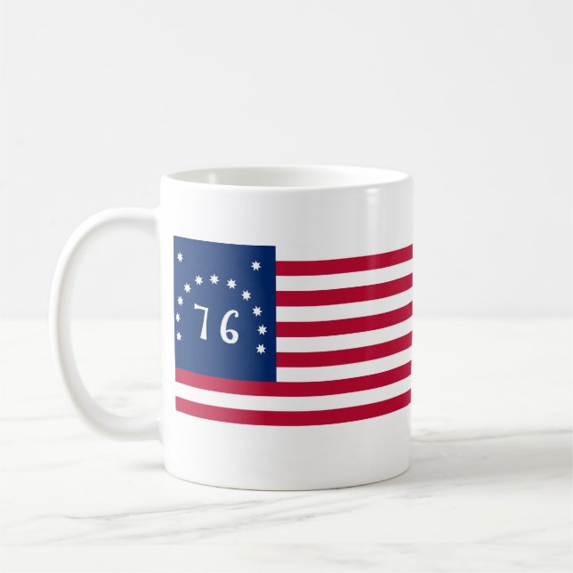 Mug Esprit de drapeau des Etats-Unis Bennington de 76 (Gauche)