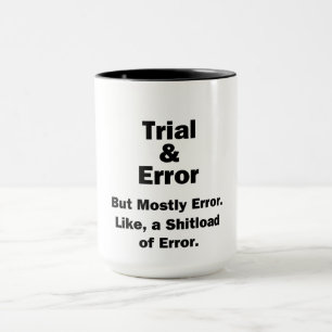 Mug Essai et erreur