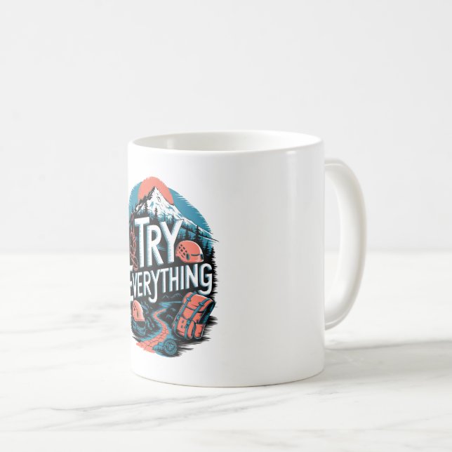 Mug Essayer tout (Devant droit)