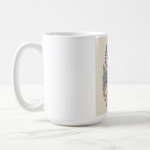 Mug Essence Naturelle Botanique Vintage Fleur Sauvage