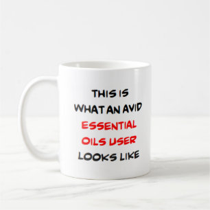 Mug essential oils user, avid