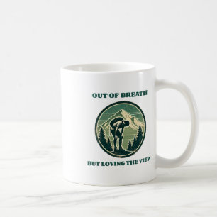 Mug Essoufflé Mais Aimant La Vue Drôle De Randonnée