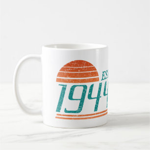 Mug Est. 1944 Vintage 80 Ans