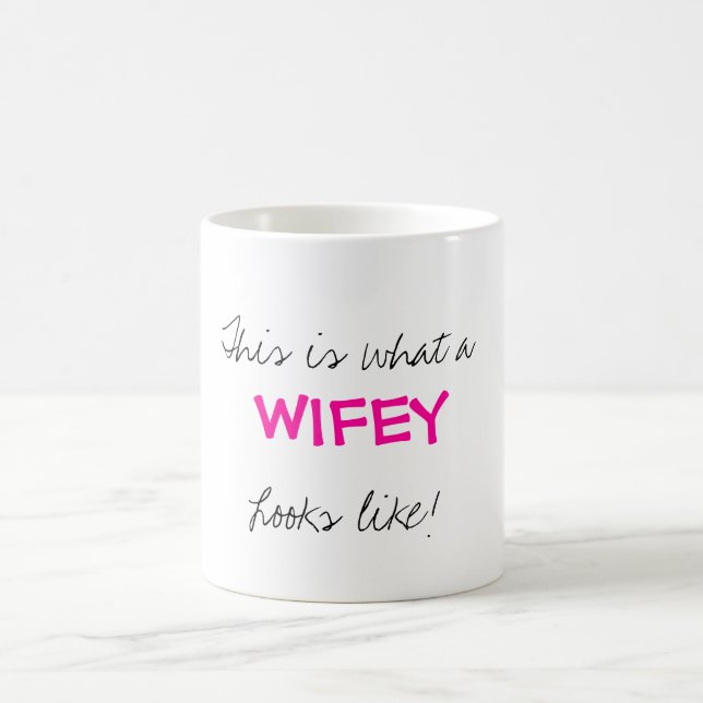 Mug Est ce ce qu'a, WIFEY, regards aiment ! (Centre)