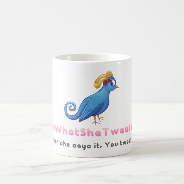 Mug Est ce ce qu'elle gazouille MIG (Centre)