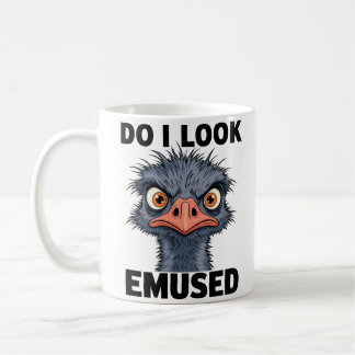 Mug est-ce que j'ai l'air amusé