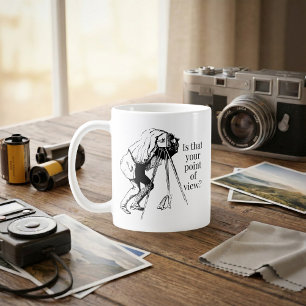 Mug Est-ce votre humour de caméra vintage Point de vue