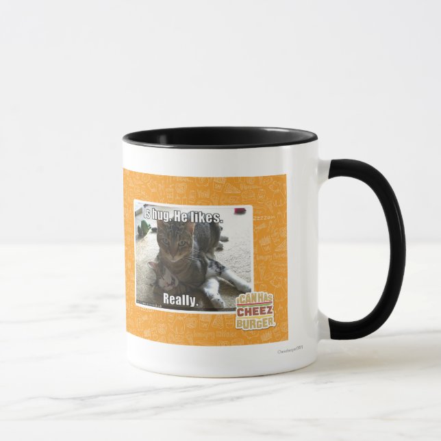Mug Est l'étreinte. Il aime (Droite)