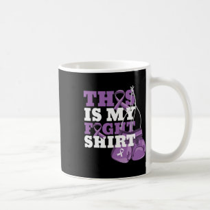Mug Est ma lutte Alzheimerheimer Combattant Soutien Fo