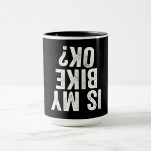 Mug Est Mon Vélo Ok Drôle Cadeau Pour Les Vélos