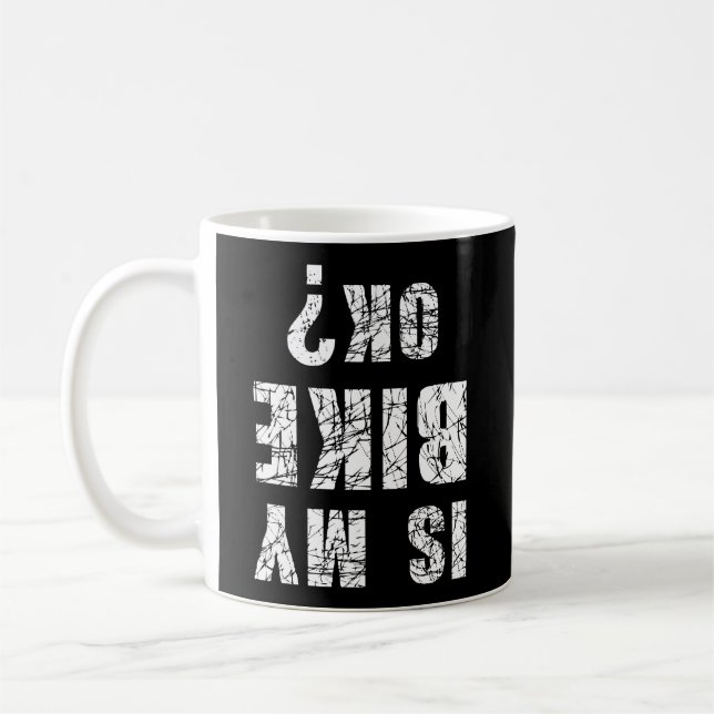 Mug Est Mon Vélo Ok Drôle Cyclisme Et Vélo Riders Vélo (Gauche)