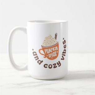 Mug Esthétique d'automne Épices de citrouille et ambia