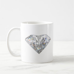 Mug Esthétique minime à étincelle de diamant