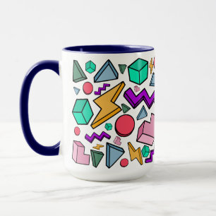 Mug Esthétique Rétro Vintage 80