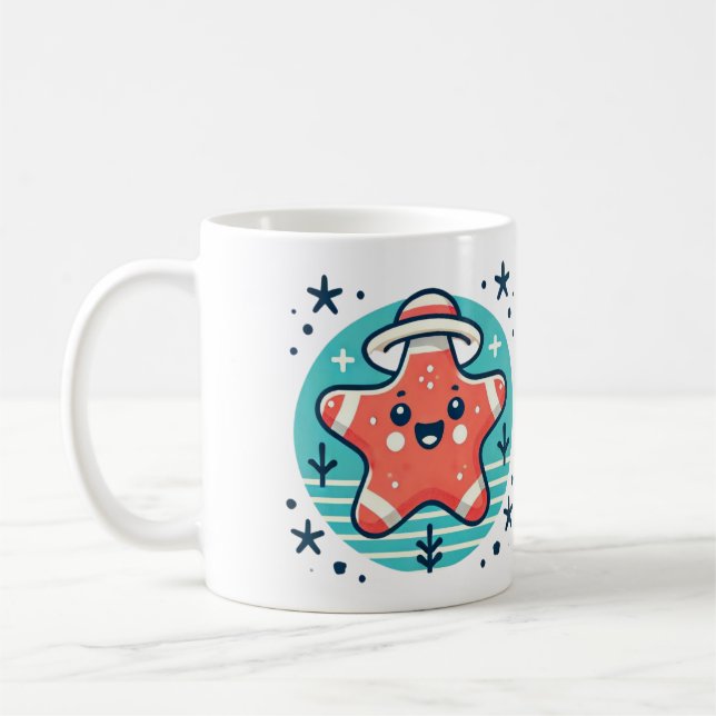 Mug Estrellita de mar con sombrero (Gauche)