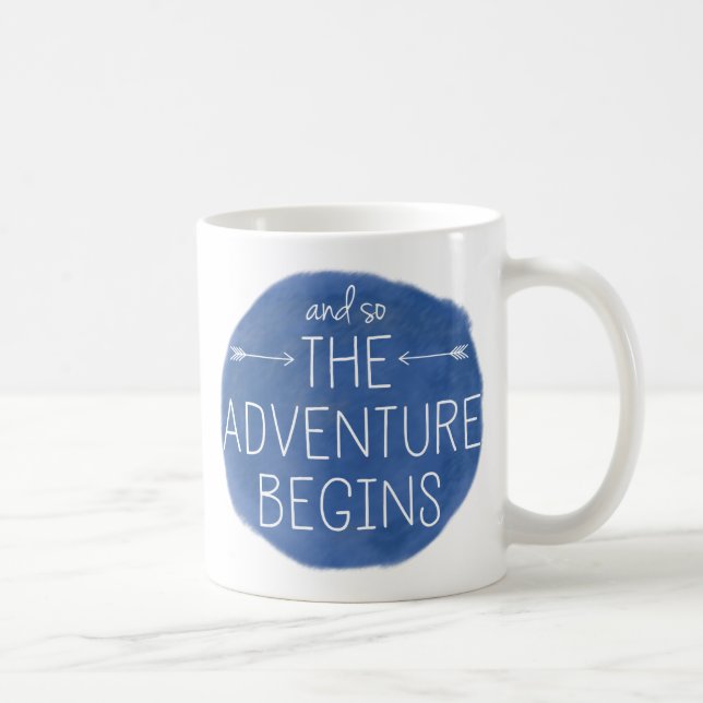Mug Et Donc L'Aventure Commence (Droite)