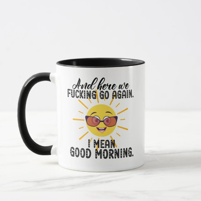 Mug Et Ici, On Reprend, Je Veux Dire Bonjour (Gauche)