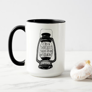 Mug Et Lux In Tenebris Jean 1 dans la Bible latine Ver