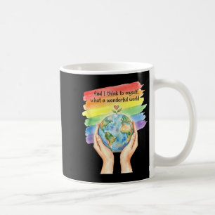 Mug Et pensez à quel monde merveilleux réservoir jour