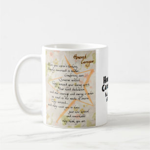 Mug et poème du professionnel honoré