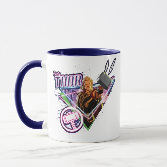 Mug Et Si... ? | Party Thor Neon Graphic (Gauche)