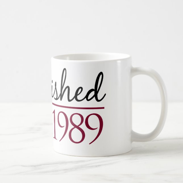 Mug Établi 1989 (Droite)