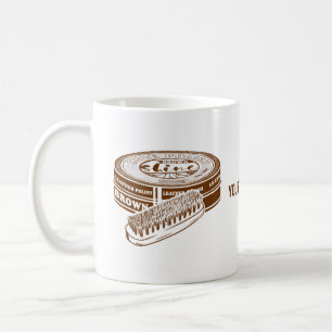 Mug étain à chaussures Brown