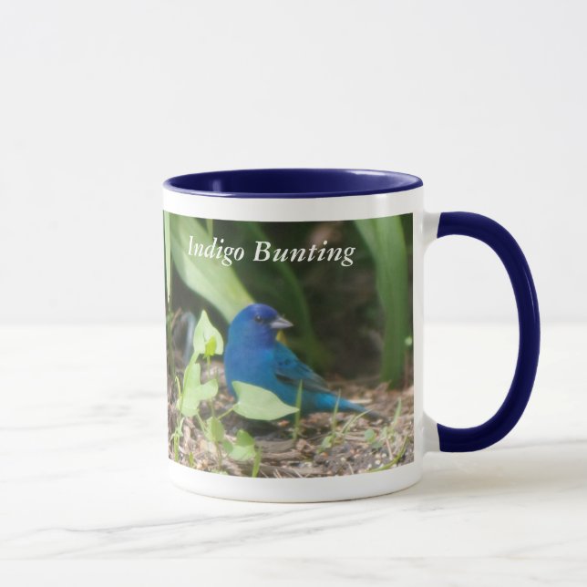 Mug Étamine d'indigo (Droite)