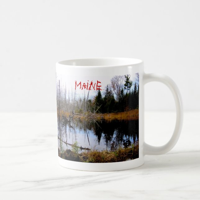Mug Étang paisible au Maine (Droite)