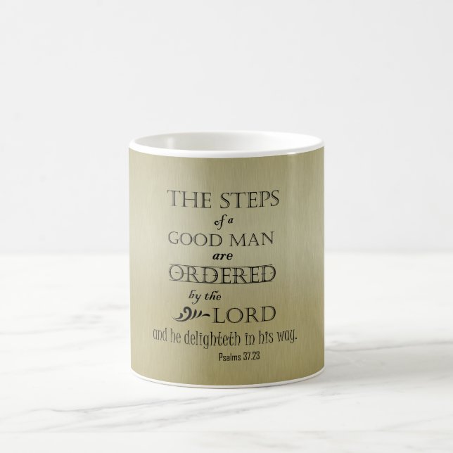 Mug Étapes d'un bon vers biblique (Centre)