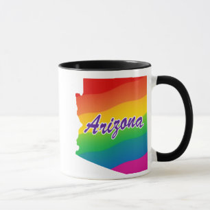 Mug État arc-en-ciel de l'Arizona