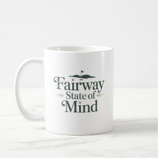 Mug État d'esprit Fairway Classique Style de Golf