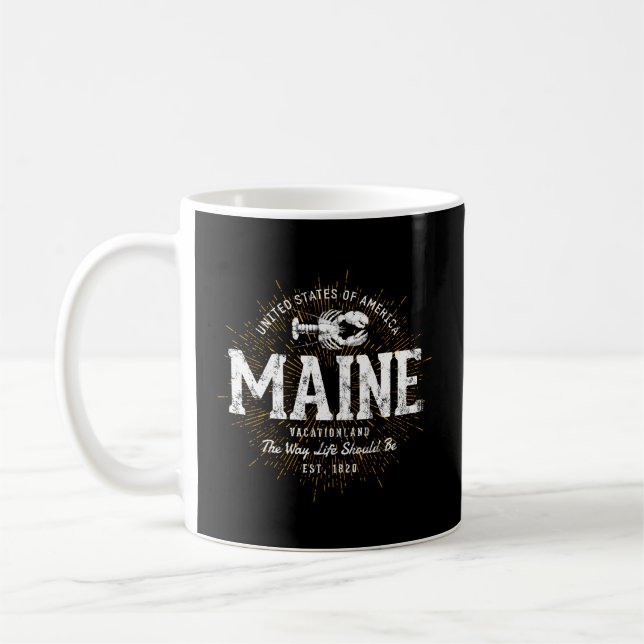 Mug État du Maine (Gauche)