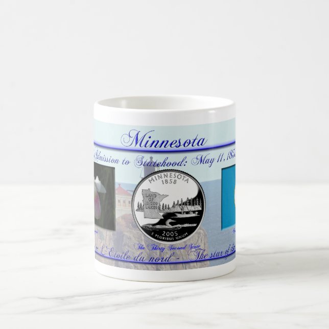 Mug État du Minnesota commémoratif (Centre)