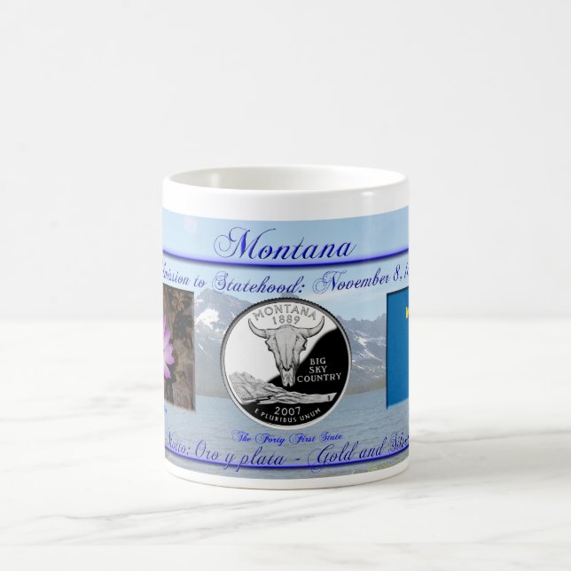 Mug État du Montana commémoratif (Centre)